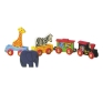 Игровой набор "Веселый паровозик" 4 вагона, 3 фигурки животных инфо 11863a.