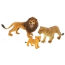 Набор декоративных фигурок "Семейство африканских львов" 4,5 см Состав 3 фигурки инфо 11956a.