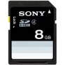 Sony SDHC Card 8GB, Class 4 SDHC 8 ГБ; Sony Corporation инфо 12073a.