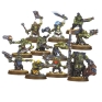 Набор миниатюр "Warhammer 40 000" Орчьи гретчины 11 миниатюр, подставки под миниатюры инфо 12116a.