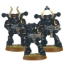 Набор миниатюр "Warhammer 40 000" Космодесант Хаоса, 3 миниатюры 3 миниатюр, подставки под миниатюры инфо 12132a.