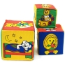 Кубики-мякиши "Шесть животных", 3 шт 8 см Состав 3 кубика инфо 818b.