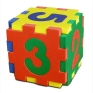 Мягкий конструктор "Кубик-цифры" складе Состав 6 элементов конструктора инфо 8812d.