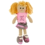 Тряпичная набивная кукла "Девочка в юбке" Характеристики: Высота:32 см Набивка: синтепон инфо 11986d.